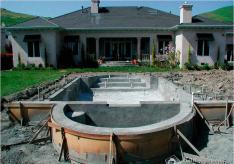 Строительство бассейна из бетона своими руками Построить бетонный бассейн на даче